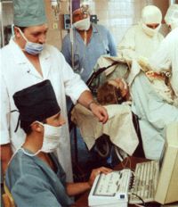 Omega-potential registration in operating room